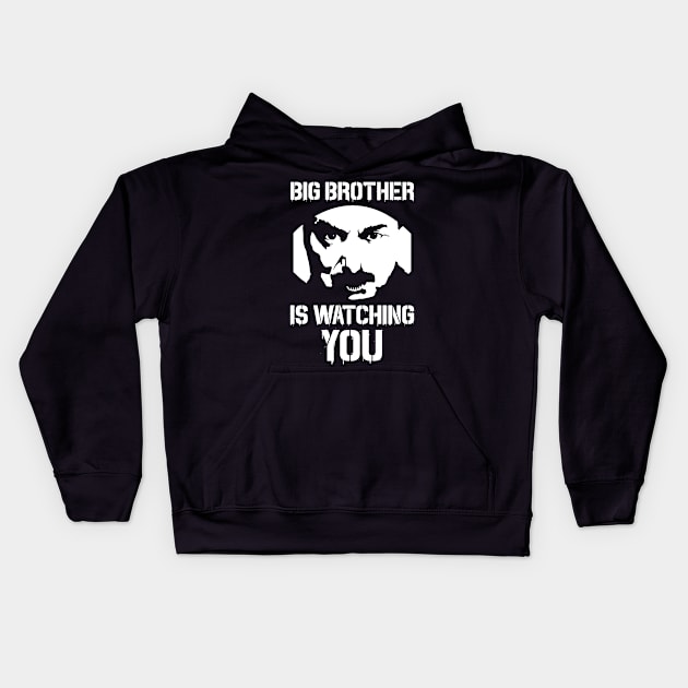 Big Brother Is Watching You Kids Hoodie by CultureClashClothing